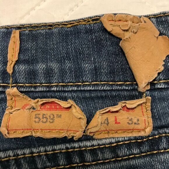 Levis 559‎ blue jeans 44X32 - Picture 5 of 6